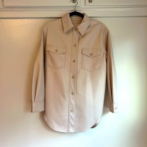Aritzia Wilfred shirt jacket